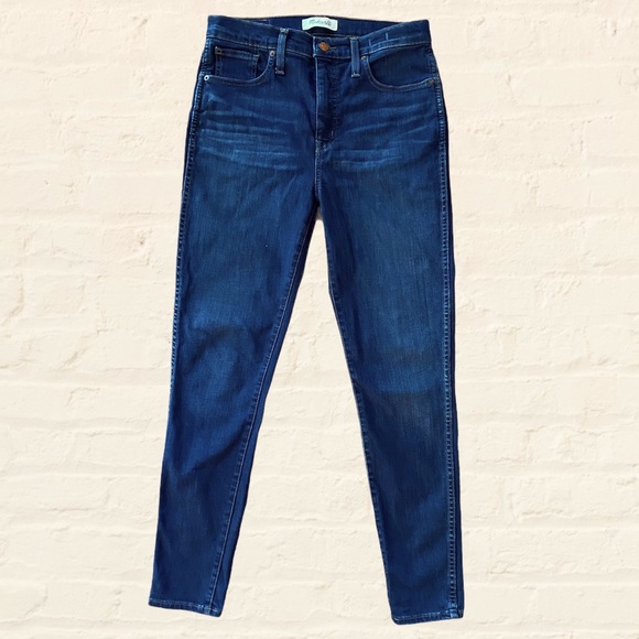 Madewell 10” High-Rise Skinny Jeans 29 - Picture 2 of 6